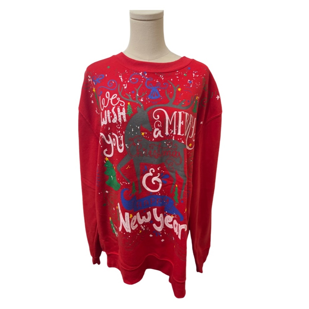 Happy Holidays Sweatshirt - size XXL